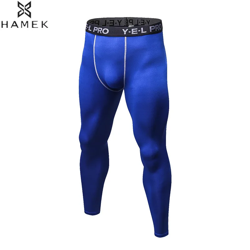 Buy Men Running Leggings Compression Pants Gym Sport