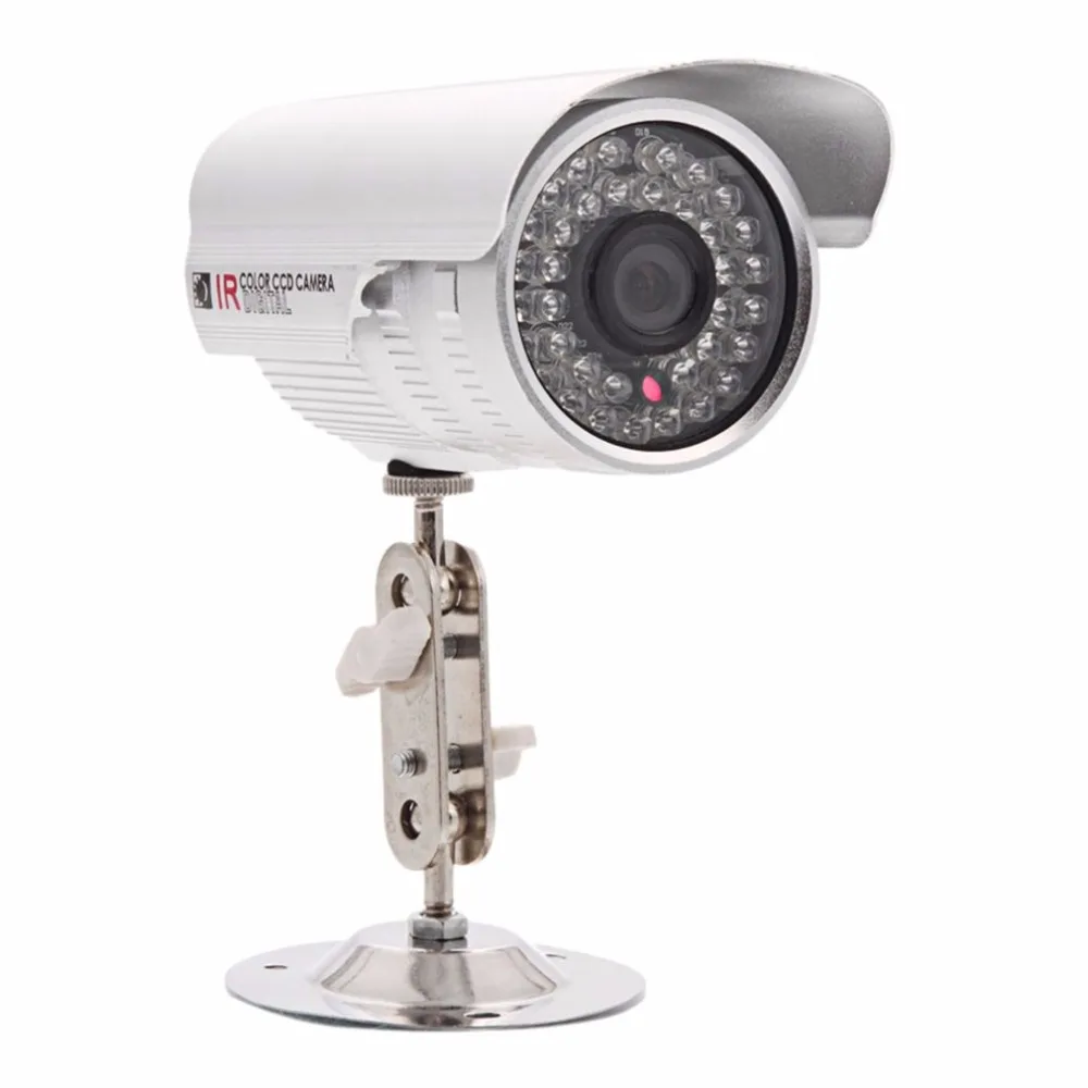 

Waterproof Casing 1200TVL HD Color Outdoor CCTV Surveillance Security Camera Day Night Video 80-degree Viewing Angle Crafted