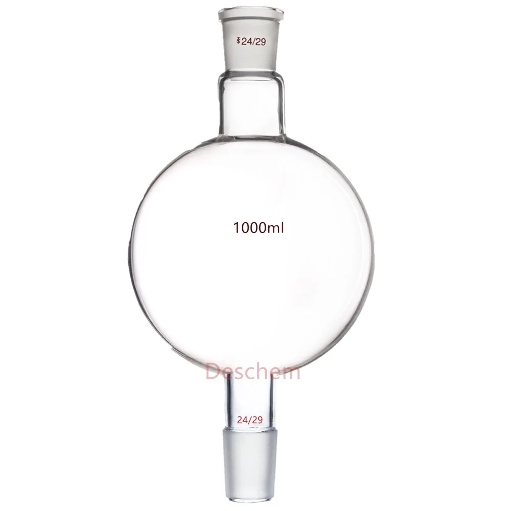 

1000ml,Chromatography Reservoir Glass Flask,both 24/29 Joints,1L,Lab Glassware