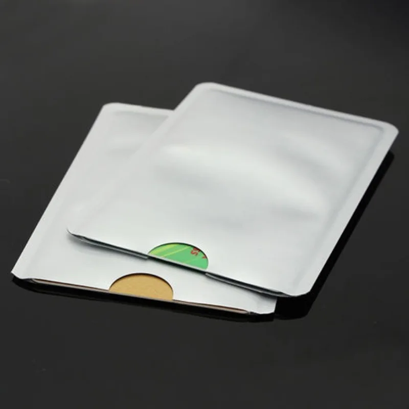 

10pcs Credit Card Protector Secure Sleeves RFID Blocking ID Holder Foil Shield BS88