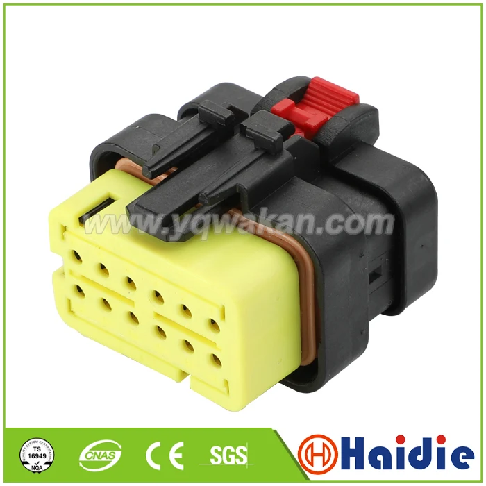 

Free shipping 5sets 12pin female auto electric housing plug wiring cable waterproof connector 776533-3
