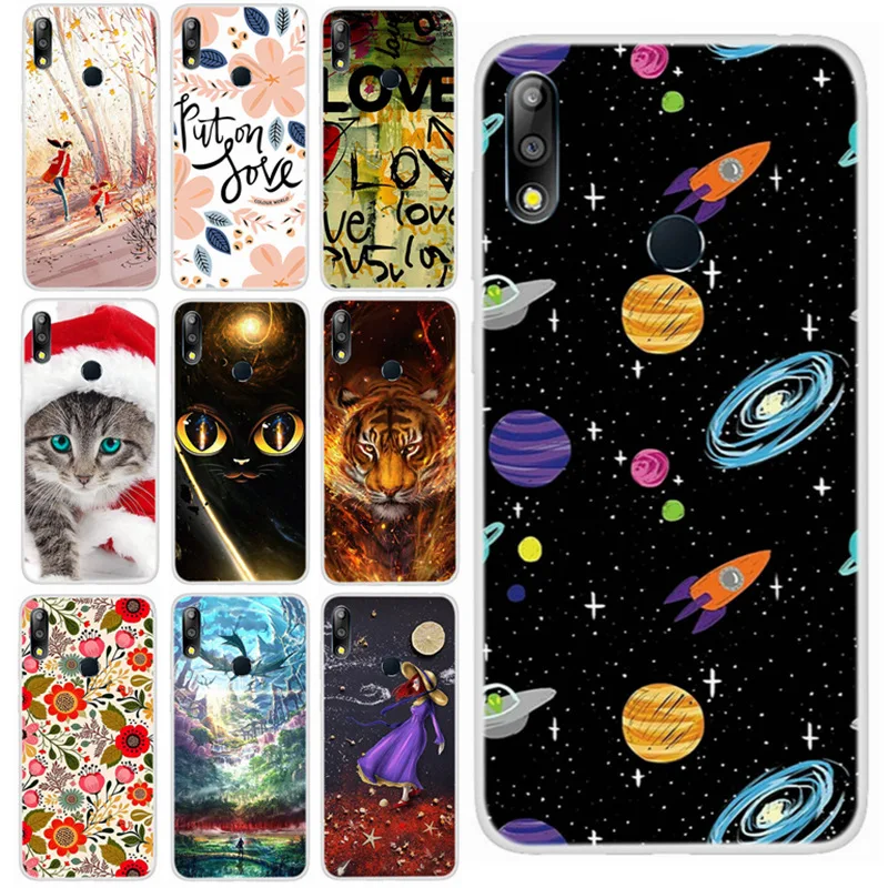 

For ASUS Zenfone Max Pro M2 M1 Case Cover New Patterned Coque Max Pro M2 ZB631KL M1 ZB601KL ZB602KL Max M2 ZB633KL Case ky204