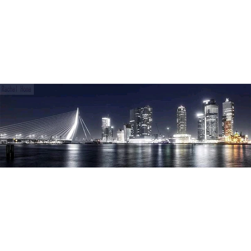 

Diamond Embroidery Diy Diamond Painting Cross Stitch Kits Diamond Mosaic City night view Full Square Diamond Embroidey CS240