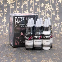 6 шт./компл. чернила для татуажа 30 мл/бутылка кроющий пигмент для боди-арта оборудование для тату