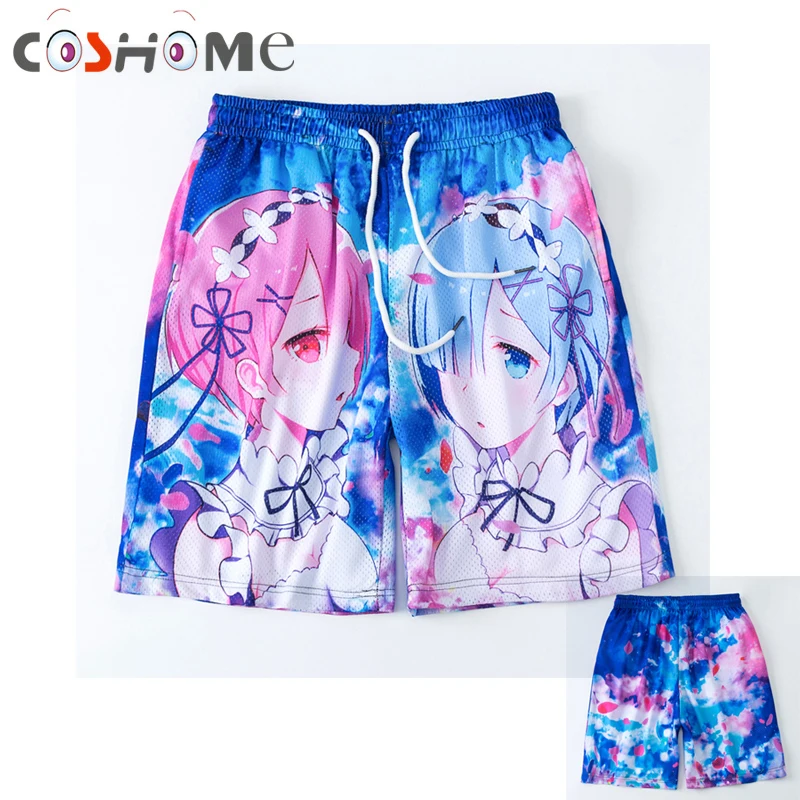 Шорты Coshome Re Zero Ram Rem сексуальное нижнее белье для мужчин женщин и взрослых аниме
