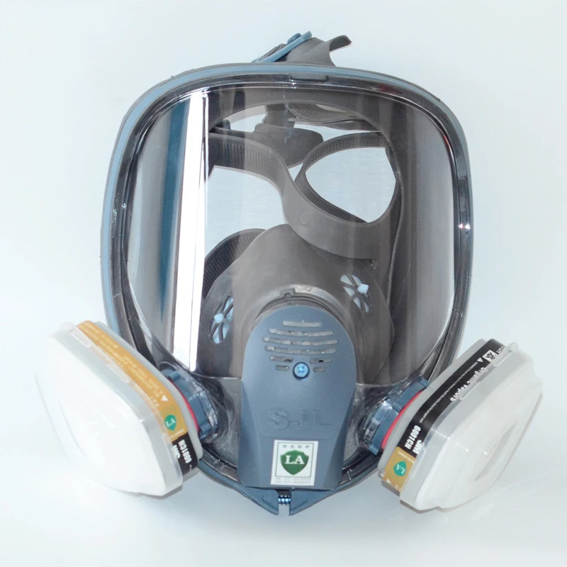 6800 6001 7pcs sets Gas Mask acid Pesticides Facepiece Respirator