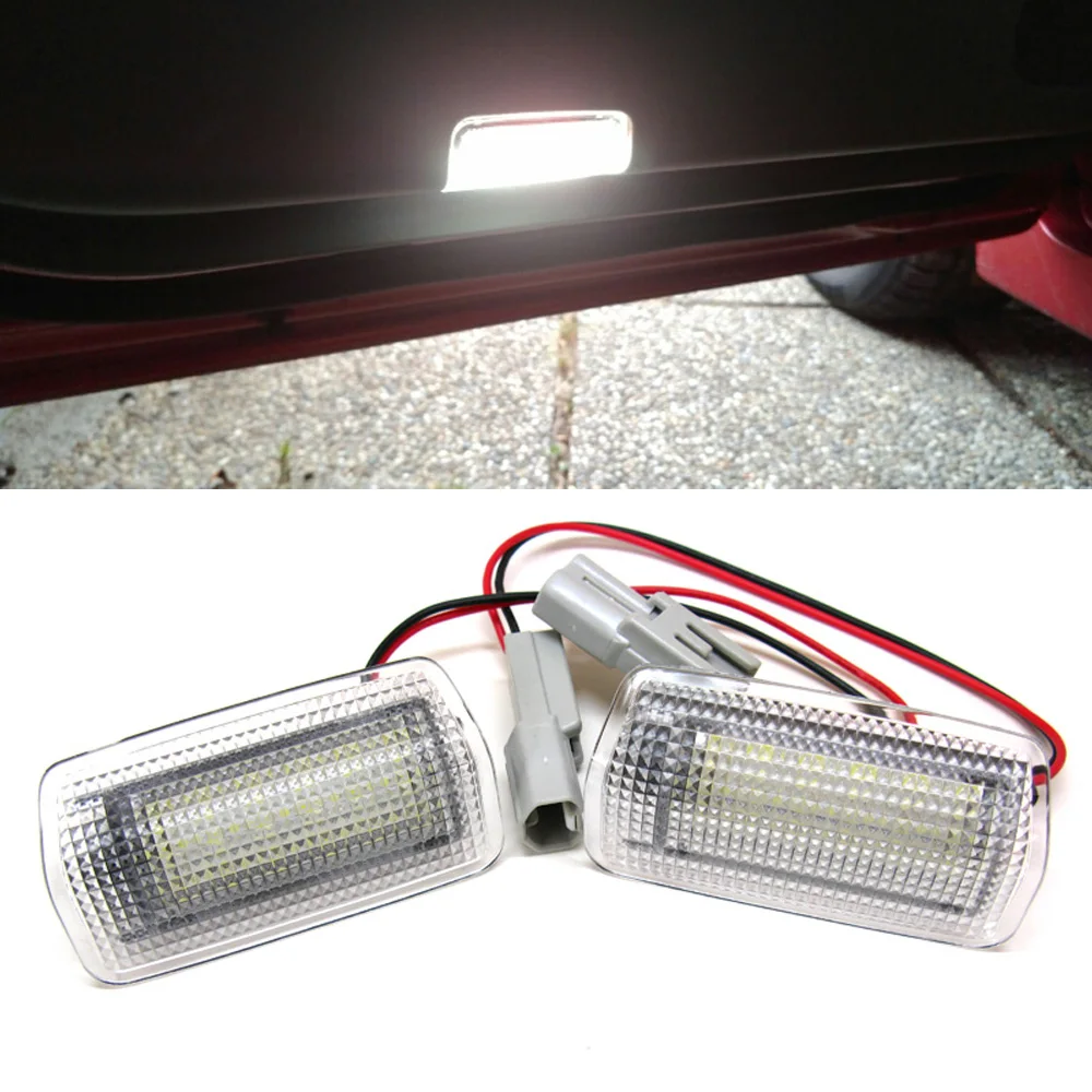 2X WHITE LED Courtesy Door Light for TOYOTA Wish/Prius/Camry