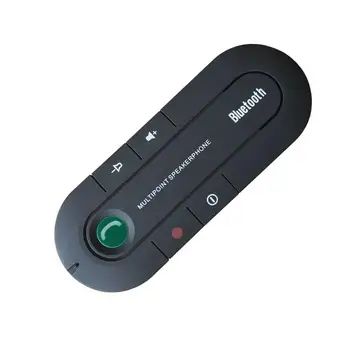 

Sunvisor 4.1 Version Car Bluetooth Hands-free Call Receiver Music Play Dual Mobile Phones Connection 1-for-2 Bluetooth Player