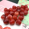 Новинка, 10 шт., круглые акриловые шарики, свободные шарики для самостоятельного изготовления ювелирных изделий, браслет # Red ► Фото 1/3