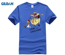 Корова и цыпленок 2018 дизайн Мужская футболка
