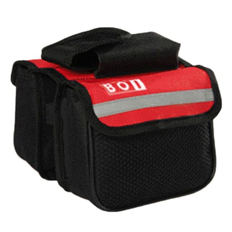 Sale 2L Cycling Bicycle Bike Top Frame Front Pannier Saddle Tube Double Side Bag Double Pouch 4 Colors 2017 New Arrival 2