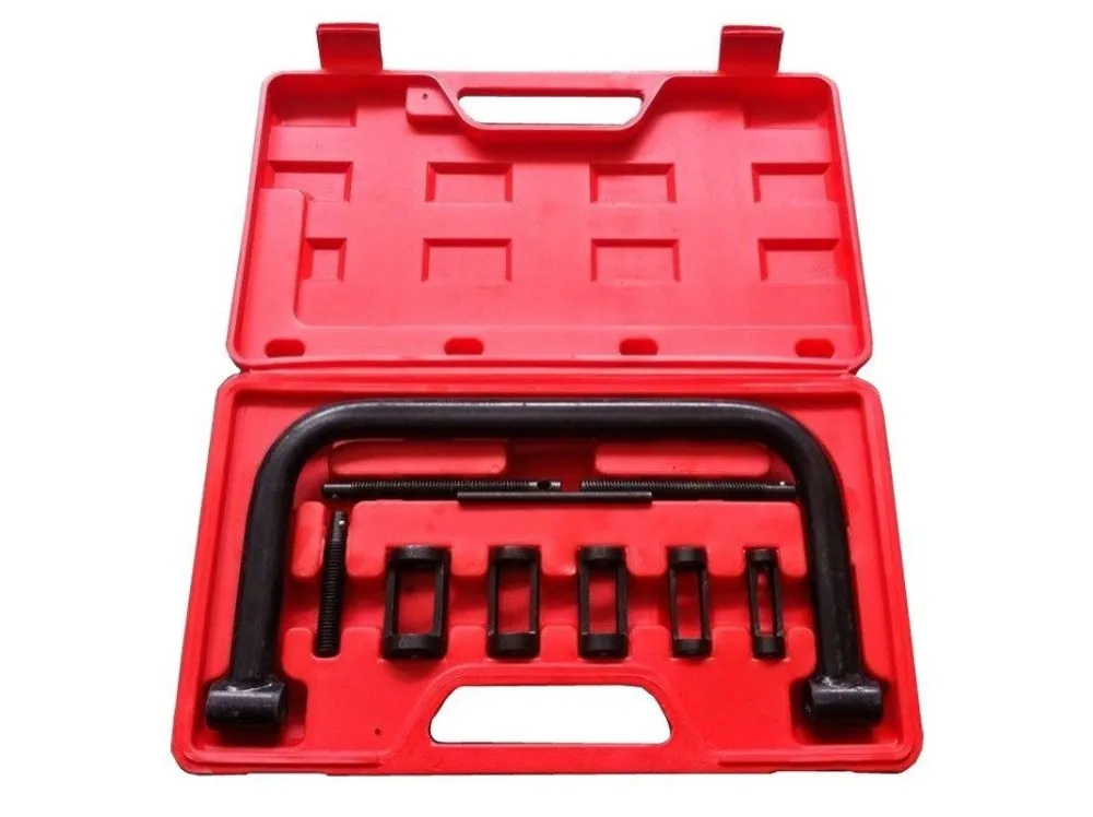 10pc Valve Spring Compressor Kit Universal Set Cars Motorbikesin Tire