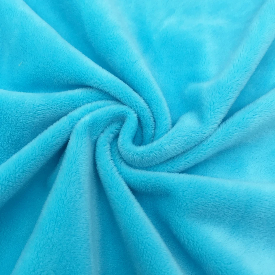 ZYFMPTEX Patchwork Fabrics for Sewing By The Meter Width 150cm Plush Fabric Toys Blanket Material