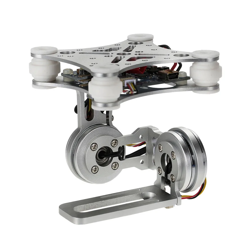 OCDAY 2 Axis Brushless Gimbal PTZ Control Panel For Gopro3 4 DJI Phantom 1 2 3 SJ4000 SJ5000 Aerial Photography