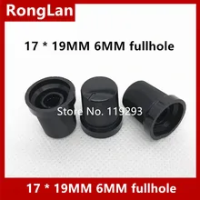 [BELLA] полка потенциометра кодировщик переключатель диапазонов ручка пластиковая крышка и 17*19 мм 6 мм отверстие Раш-100 шт./партия