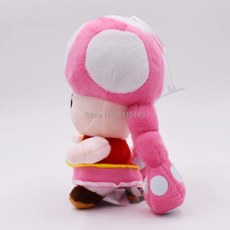 18 см аниме Super Mario Bros Toadette Peluche Кукла Плюшевая мягкая детская игрушка Рождественский подарок