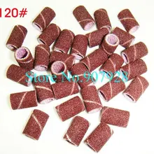 200 шт. x 120# Шлифовальная Пилка Для ногтей резинки для ногтей сверла шлифовальные барабаны Dremel ротационный Полирующий круг