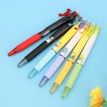 6 цветов, цветной стираемый маркер, маркер для рисования, набор ручек, 0,5 мм, пресс-тип, ручная роспись, стираемый маркер