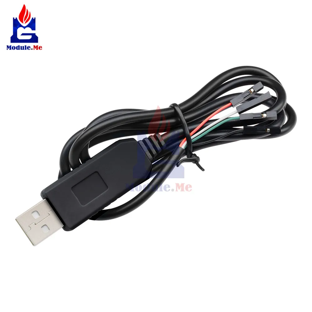 Стандартный кабель PL2303 PL2303HX с USB на TTL UART 4 контактный конвертер RS232