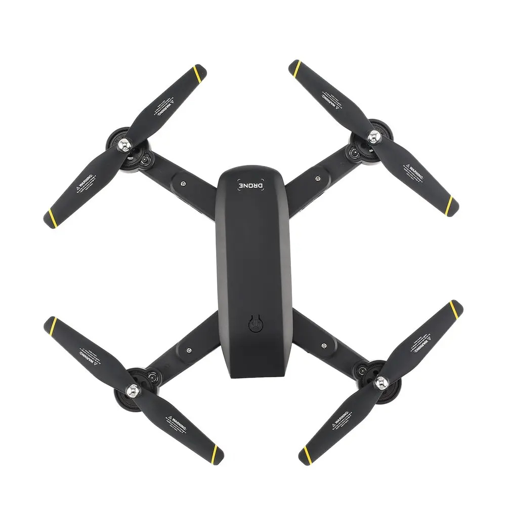 2,4G Радиоуправляемый Дрон складной Квадрокоптер с 720P HD Wifi FPV камерой оптическое позиционирование потока высота Удержание Безголовый режим Радиоуправляемый Дрон игрушка