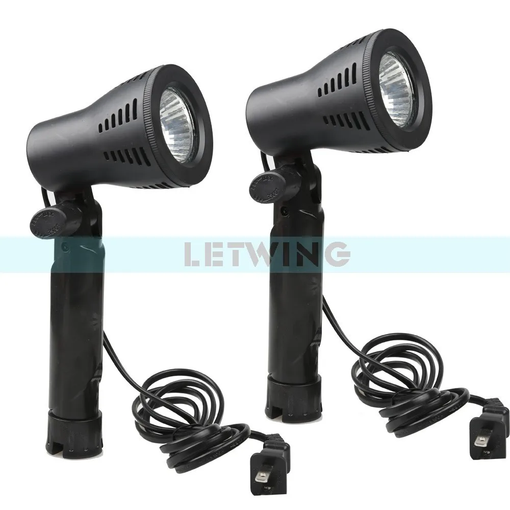 Buy 2pcs/Lot Portable hand Lamp 50W/3200K Photography