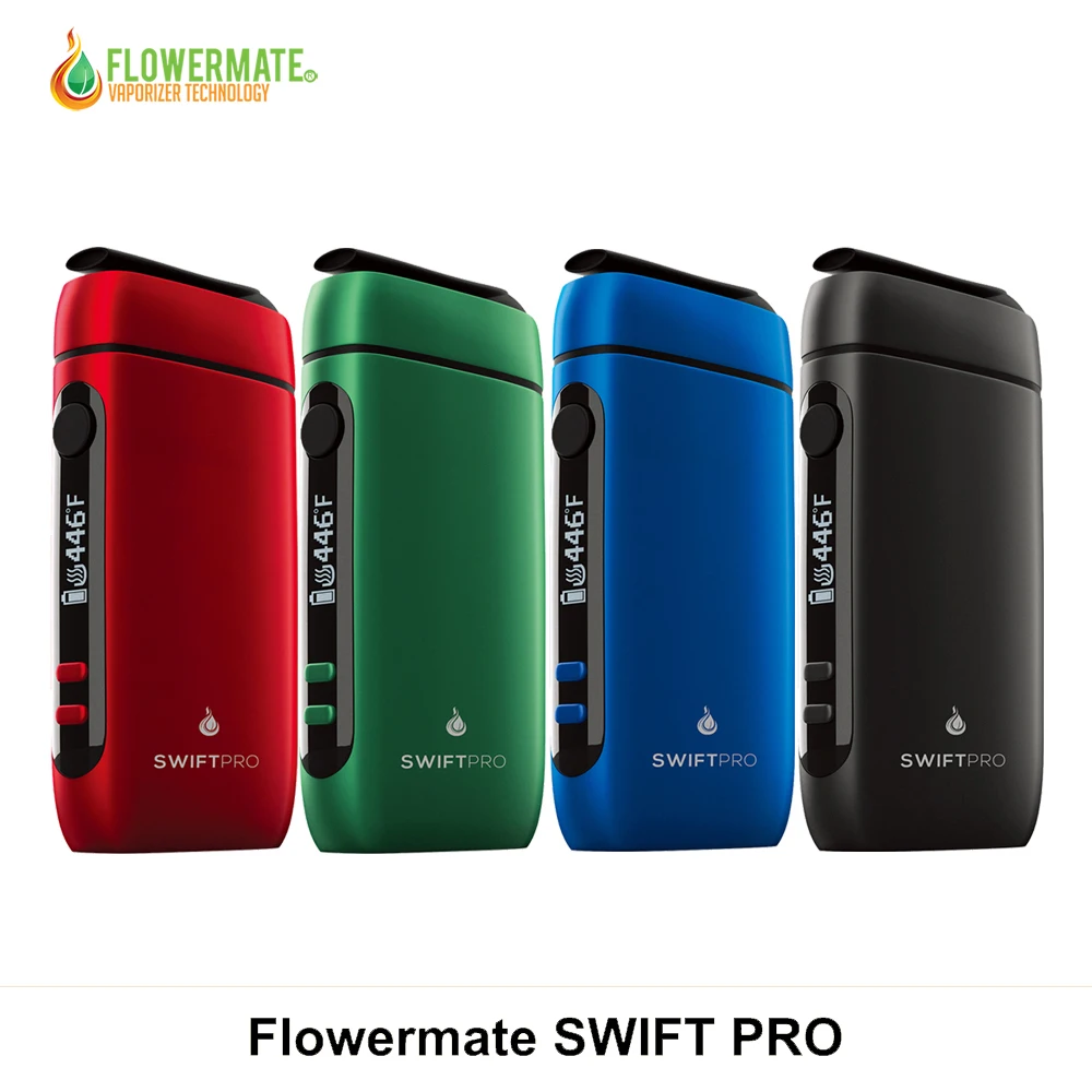 E cigarette Vaporizer Flowermate SWIFT PRO Dry Herb Convection Heating Dry Herb Temp Control Isolated Heating Path Herbal