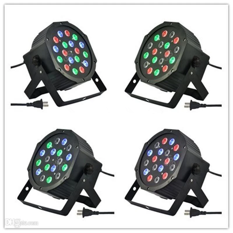 

IN PROMOTION #18X3W LED Par Light 54W RGB PAR64 DMX PAR Stage Lighting