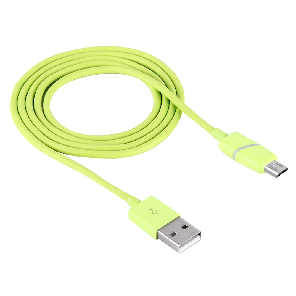 Micro USB кабель дыхание свет кабель для передачи данных прочный спутывания микро Зарядка через usb кабель для Android samsung Xiaomi sony huawei