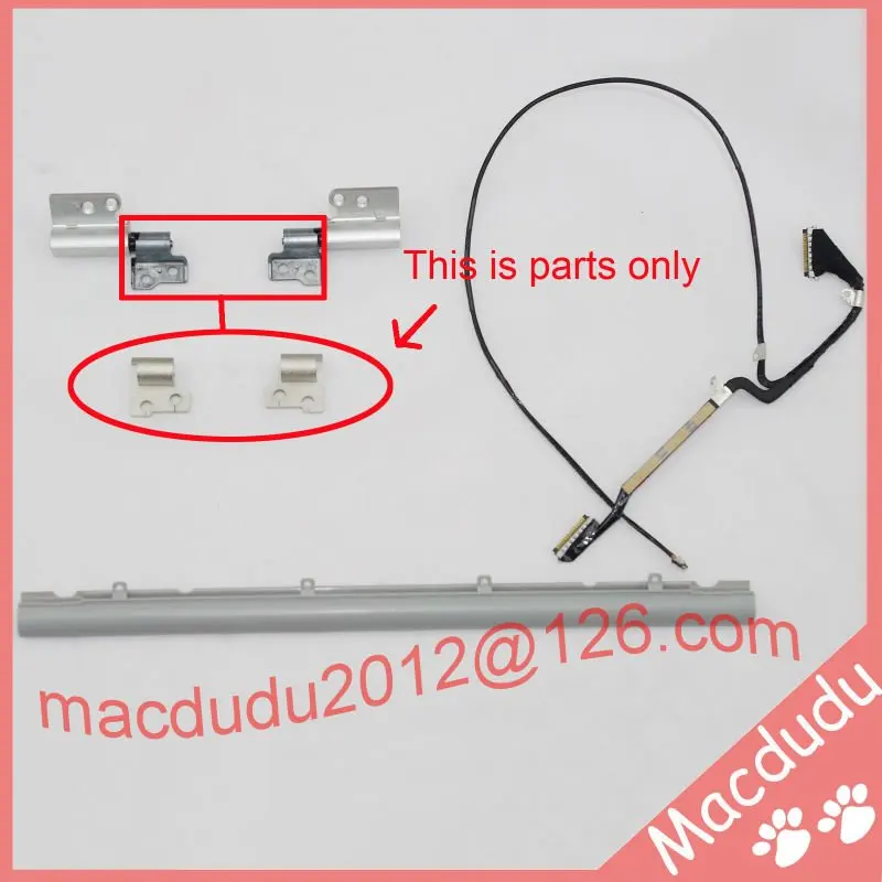 

LCD Hinge Cover & Hinge Clutches (L&R) & LCD Cable for 13" Macbook Air A1237 A1304 *Verified Supplier*