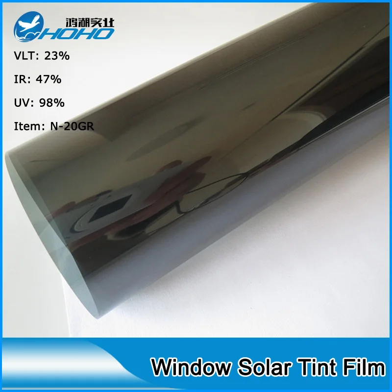 5ftx100ft (1.52mx30m) removable car window film PET material Anti dizzy
