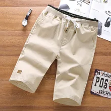 Повседневные мужские шорты дышащие треники из хлопка шорты летние тонкие большие размеры по колено короткие Hombre