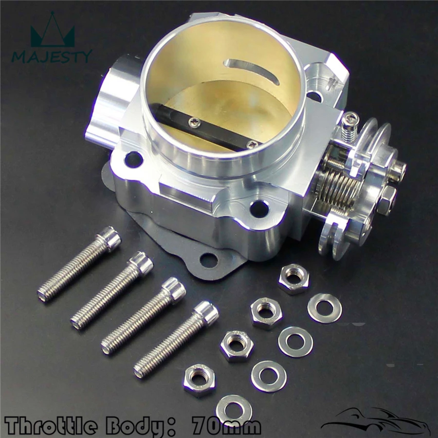 4G63 ENGINEERING 70 мм Корпус дроссельной заслонки для Mitsubishi Lancer EVO 4 5 6 ECLIPSE DSM|70mm throttle