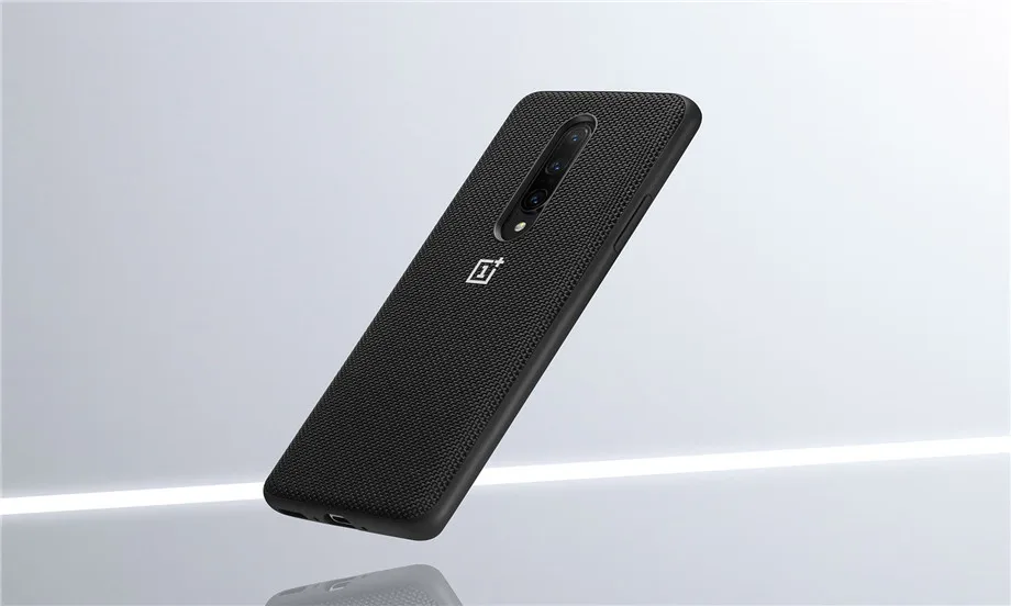 Официальный защитный чехол для OnePlus 7 Pro, карбон, песчаник, нейлоновый бампер, чехол, задняя крышка, оболочка для OnePlus 7Pro