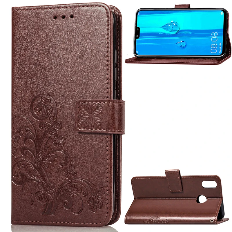 

sFor Huawei Y9 2019 Case Luxury Leather Flip Wallet Phone Case For Huawei Enjoy 9 Plus Cover For Huawei Y9 Coque Fundas 2019