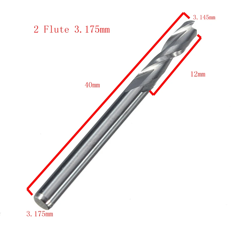 NK MIXTOS цементированный карбид 1 шт. различные характеристики 3 мм Одна Флейта концевая фреза/2 Флейта концевая фреза инструмент