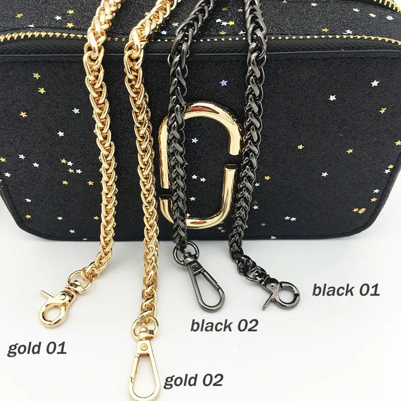Replacement Chain Gold Bag Parts Accessories Crossbody Shoulder Bags Replacement Chain Gold Bag Parts Accessories Crossbody Shoulder Bags Strap Chains For Women Hangbag Snake Long Belts Diy In