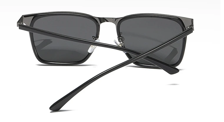 TR90 поляризационный светильник, Квадратные ретро солнцезащитные очки для мужчин и женщин, модные очки UV400, винтажные очки 45859