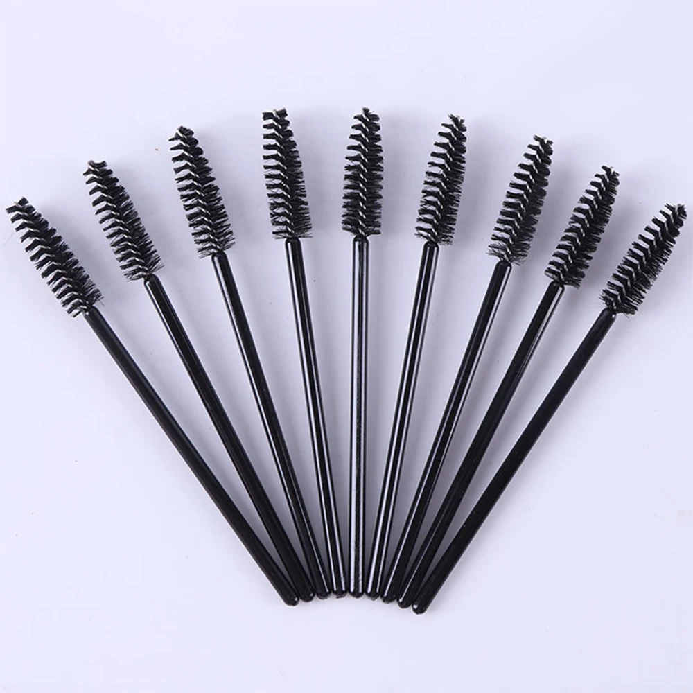05x 50pcs Yolix одноразовая щетка для ресниц, микро ресницы, косметические кисти, тушь для ресниц, палочки для макияжа, принадлежности для наращивания ресниц, инструменты - Handle Color: 05x 50pcs