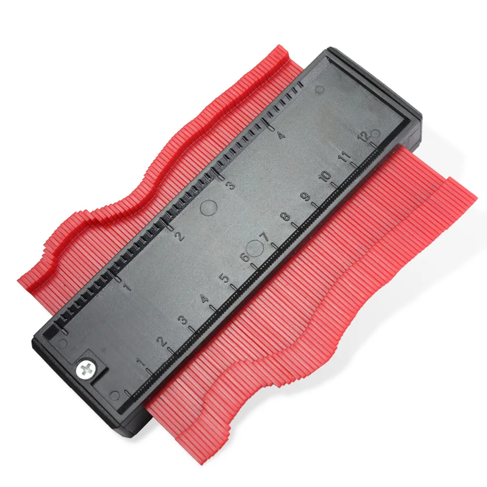  General Gauges 5 inch Contour Profile Gauge Tiling Laminate Tiles Edge Shaping Wood Measure Ruler A