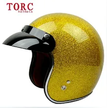 New Arrival TORC HELMET moto casco capacete 3/4 open face vintage motorcycle helmet Jet Open face retro helmet V541