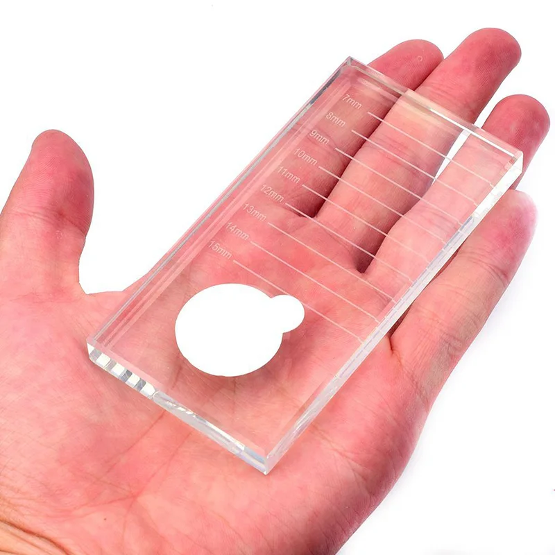 

Lash Extension Supplies Lashes Holder Crystal False Eyelashe Pallet Stand Pad Fake Lashes Essential Tool for Eye Makeup