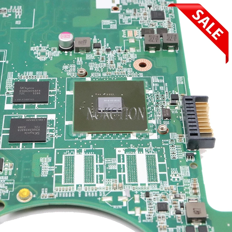 Материнская плата NOKOTION DA0R09MB6H1 для ноутбука Inspiron 15R 5720 GT630M DDR3 hm77|Материнские платы|