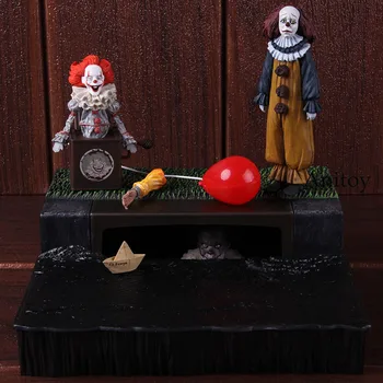

NECA Stephen King's IT Pennywise Accessory Set Figure The Clown Pennywise Action Figure PVC Gift Collectible Model Toy
