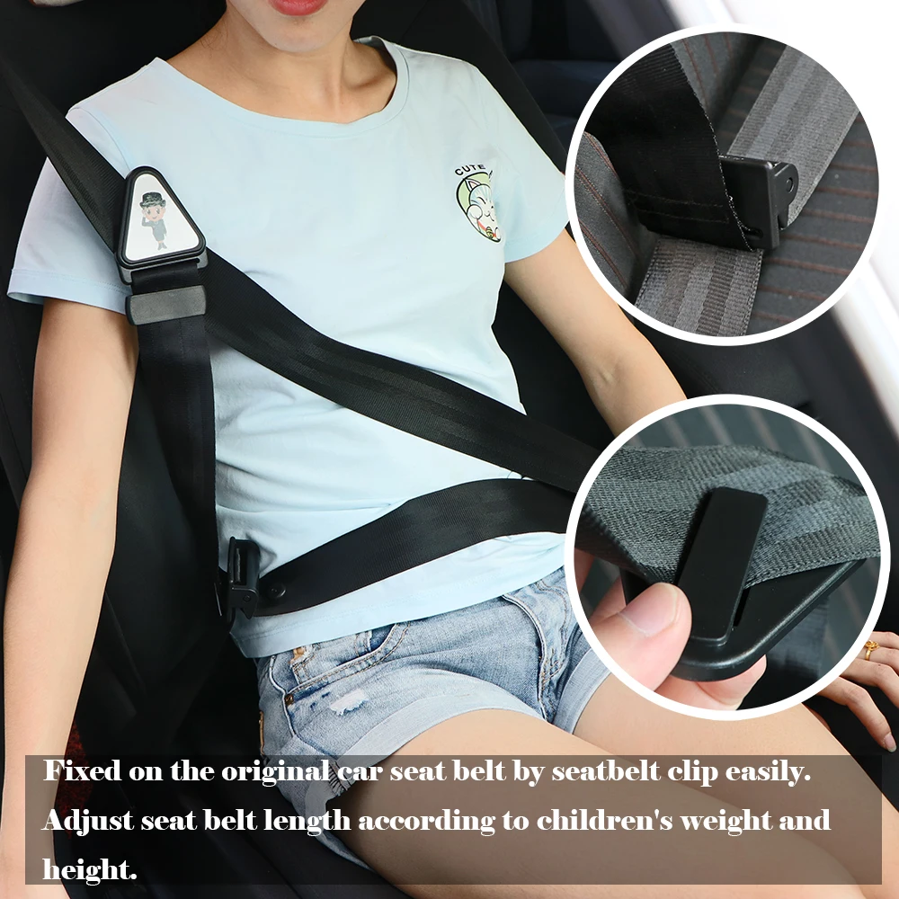 Onever автомобильный детский ремень безопасности клип ремни безопасности для детей Крепежный ремень фиксация защиты шеи Isofix ремень безопасности