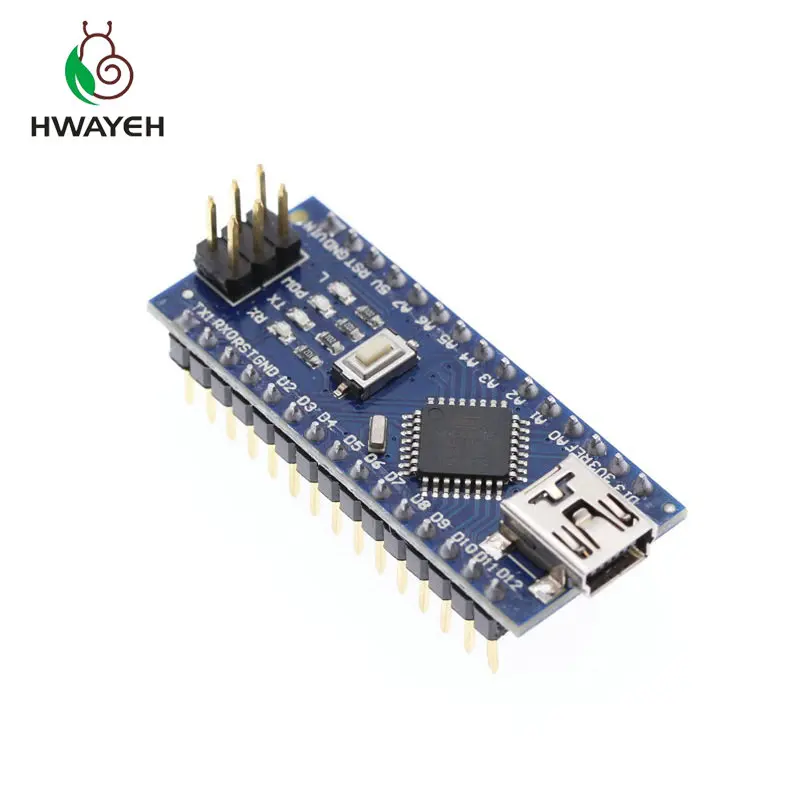 1 шт. мини USB Nano V3.0 ATmega328P CH340G 5 в 16 м плата микроконтроллера для arduino NANO 328P NANO 3,0 - Цвет: Welding Board