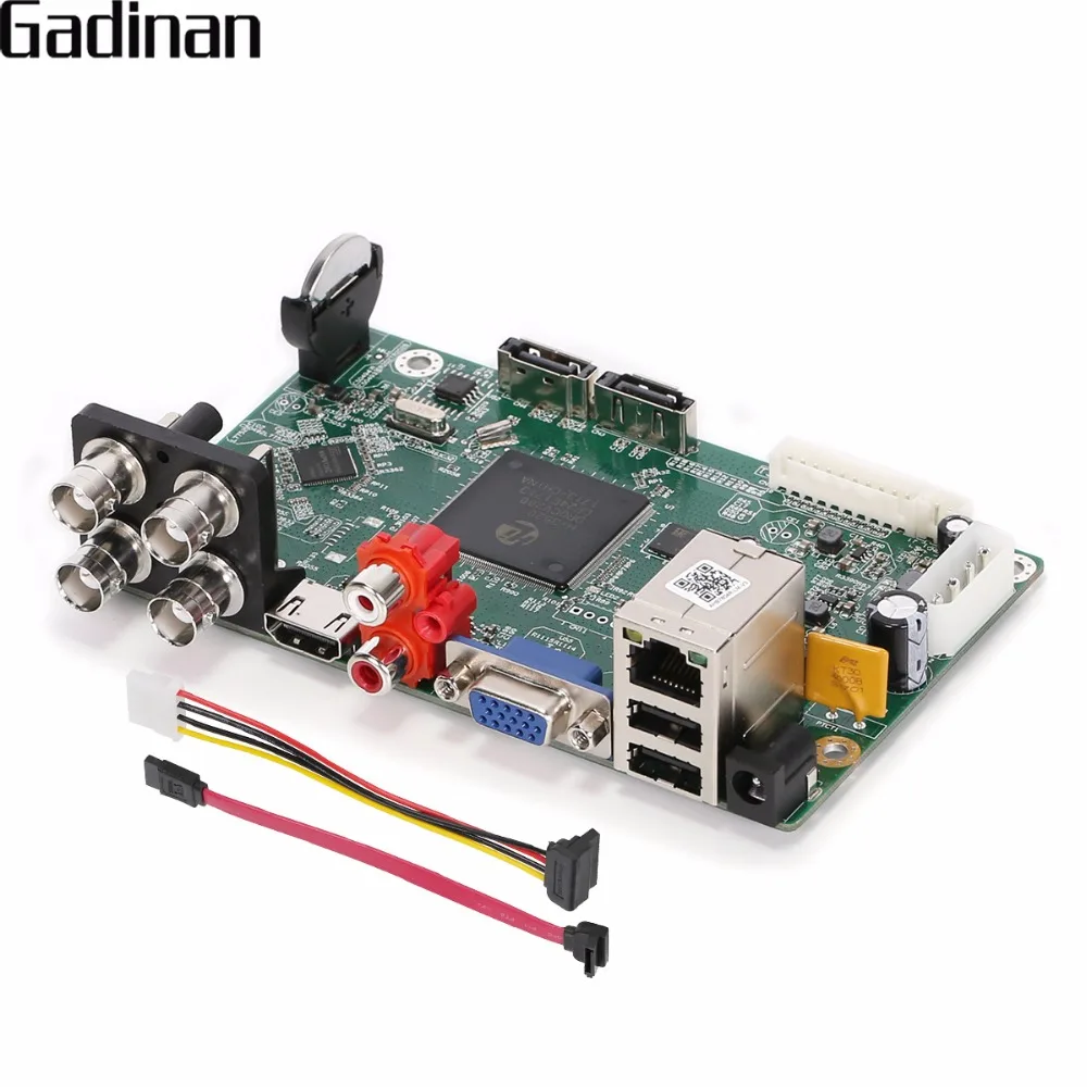 Gadinan AHD DVR 4CH 2MP 1080N H.264 TVI CVI аналоговый IP 5 в 1 Гибридный видео Регистраторы