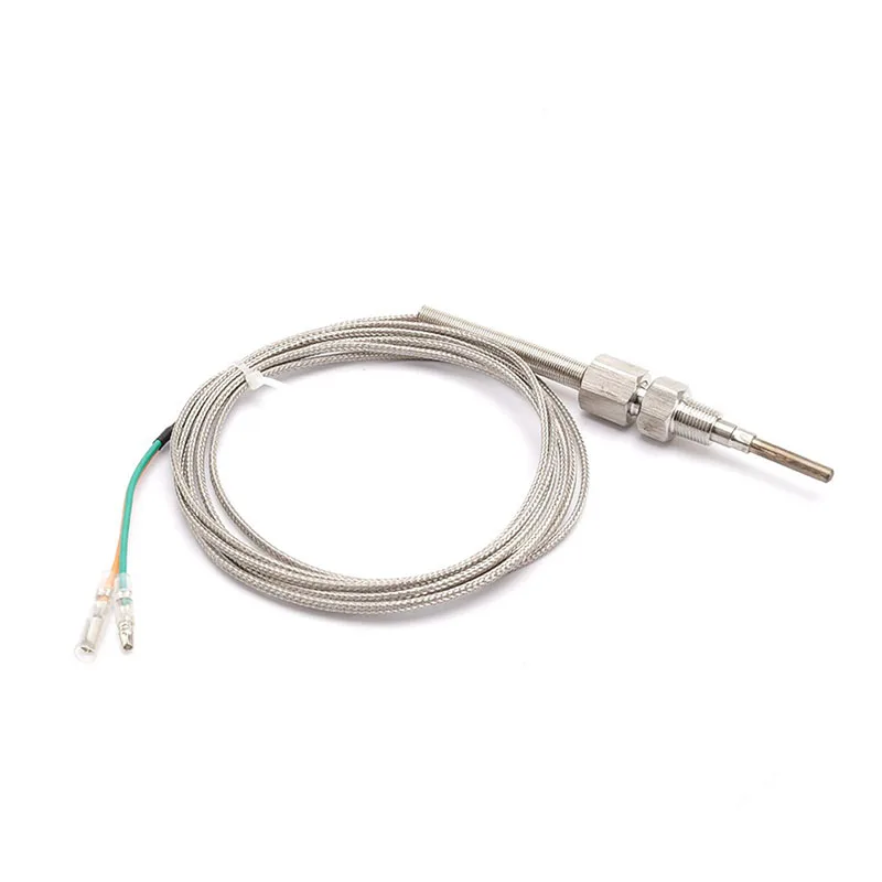 

MR CARTOOL 1/8'' NPT Exhaust Gas Temperature Sensor Cable Auto Gauge Sender 2m EGT K Type Thermocouple Probe Sensors Threads