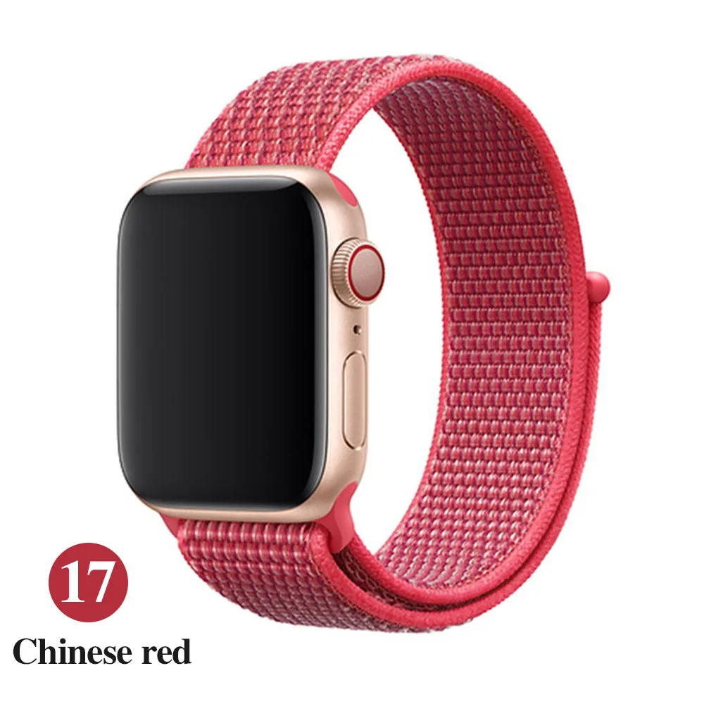 Новое высокое качество нейлон спортивная петля репликация Band для Apple Watch серии 1 2 3
