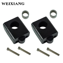 Универсальный алюминиевый руль мотоцикла стоячий зажим Dirt Bike руль стойки для руля крепежные хомуты 7/" 22 мм/28 мм