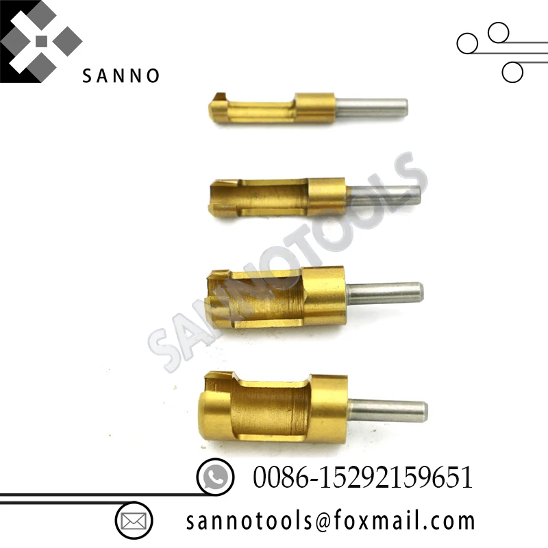 4 шт. пробковая буровая вилка Фрезерное сверло просверленное отверстие дерево Tenon отверстие пилы Arbors bois Деревообрабатывающие инструменты 8